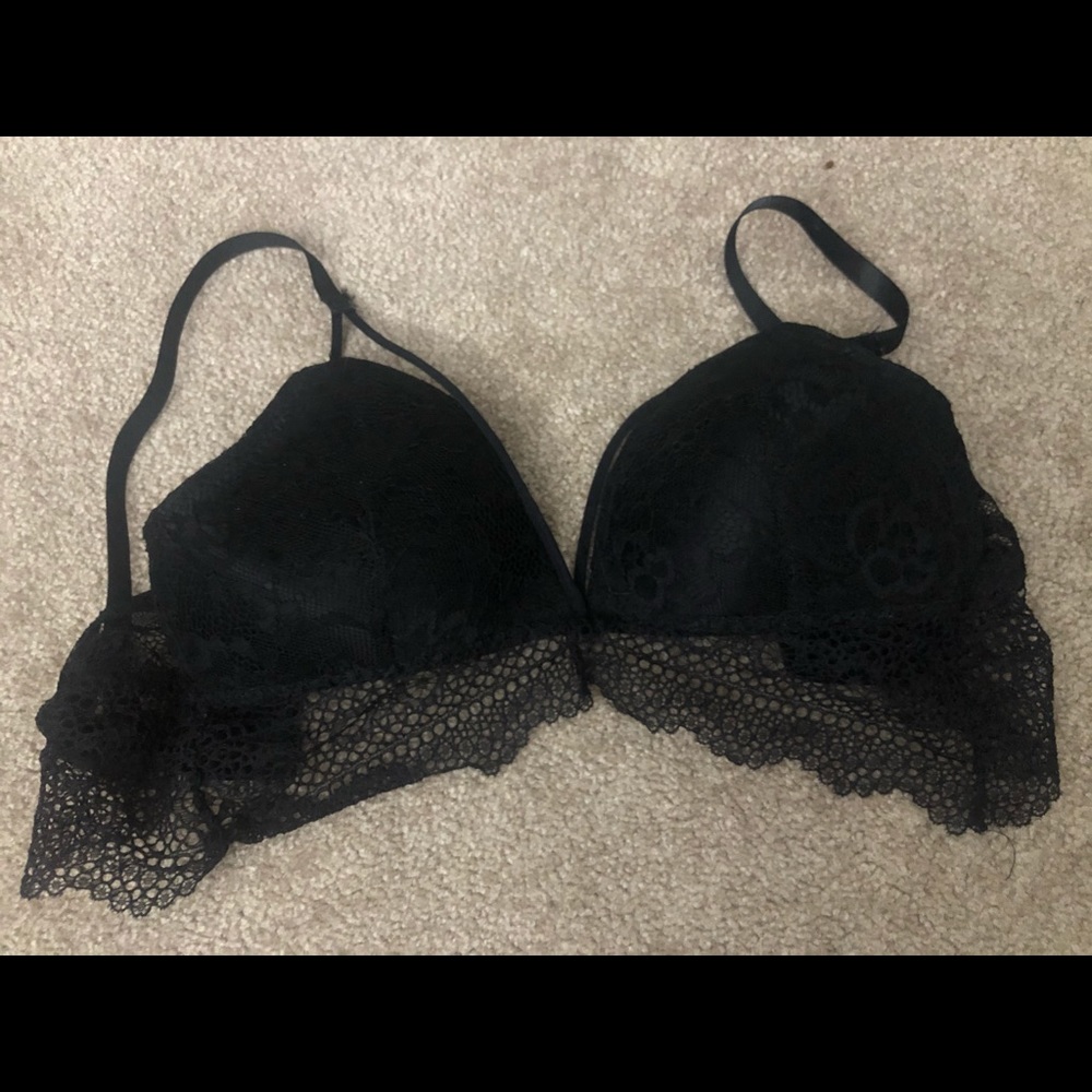 Black lace bra/bralette-Women’s